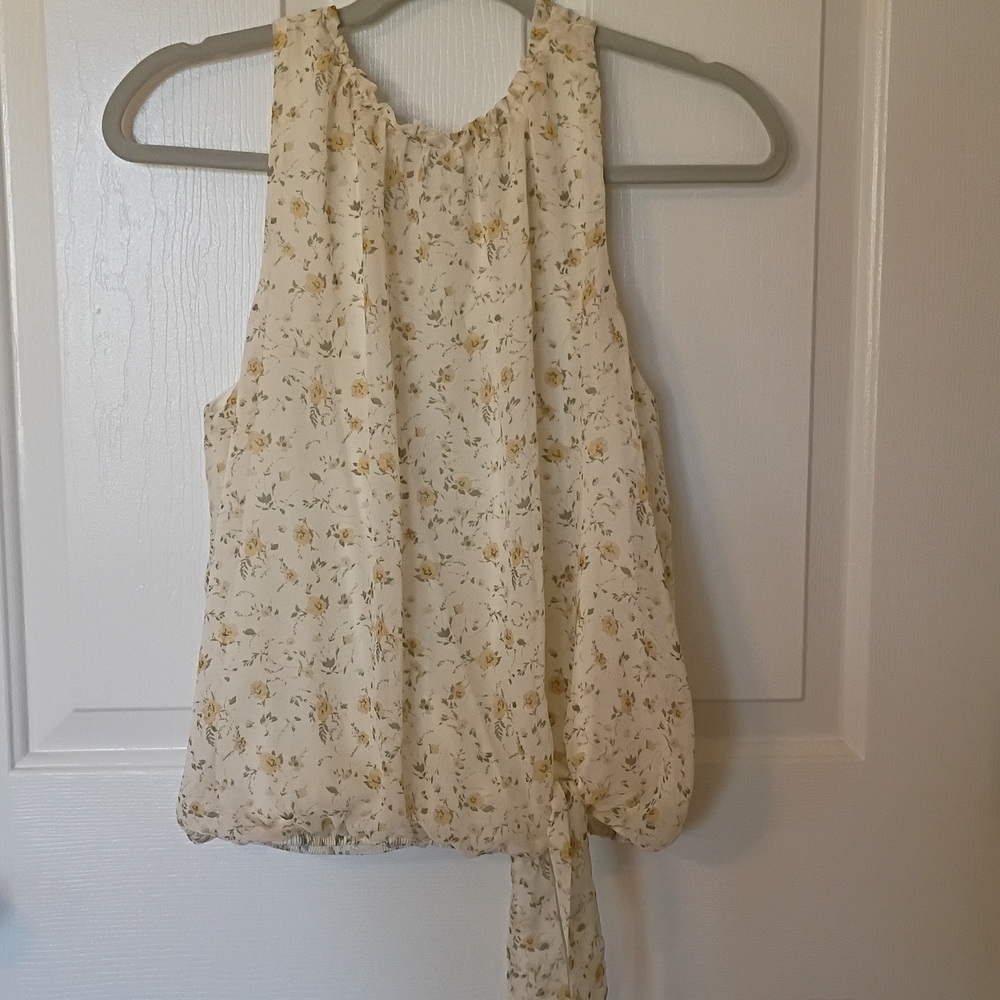 Sienna Sky Cream Floral Blouse